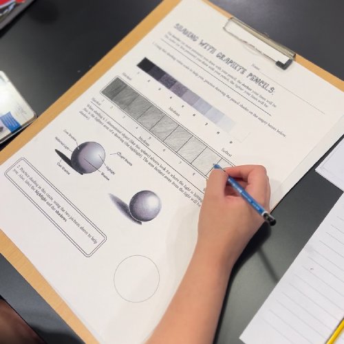 ✏️دورة تأسيس بالرَصاص – رسم وتظليل وقياسات