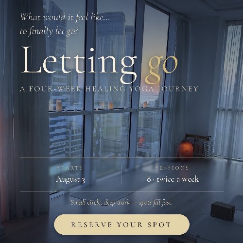 Letting go