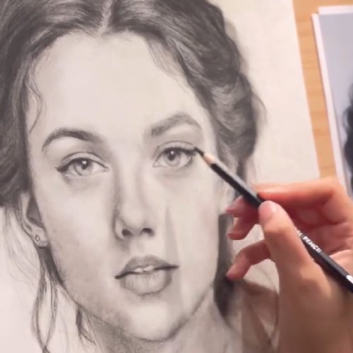 ✏️دورة تأسيس بالرَصاص – رسم وتظليل وقياسات