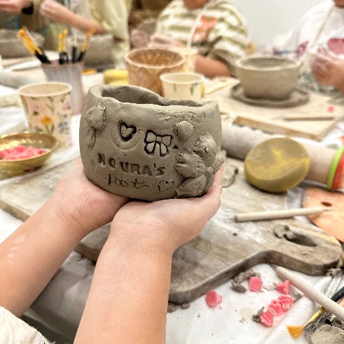 ورشة صناعة احواض الزرع بالتعاون مع البحيرة 🪴🦢