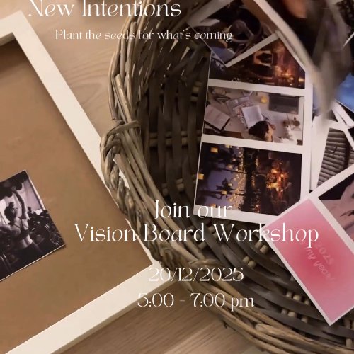 Vision board workshop 🌌