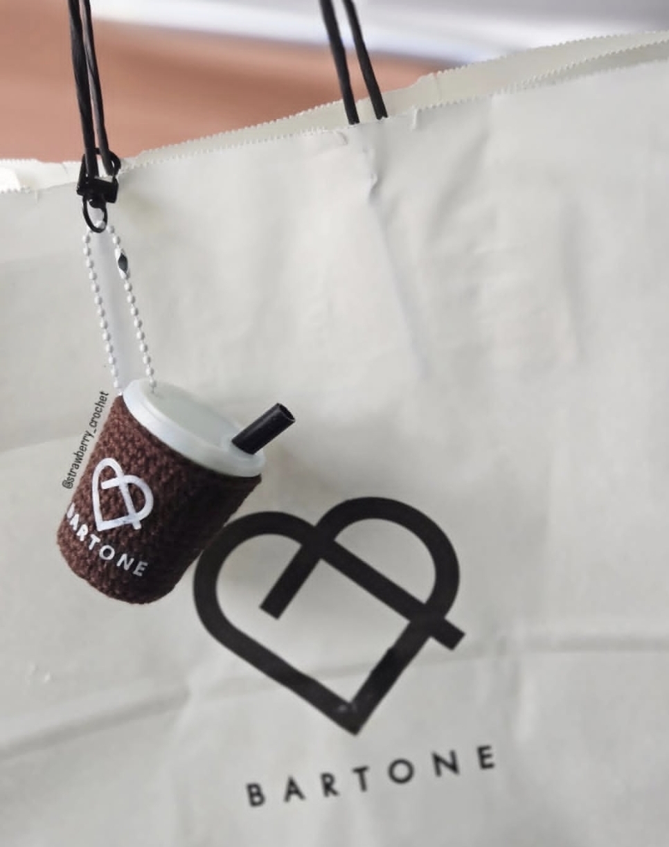 Coffee bag charm